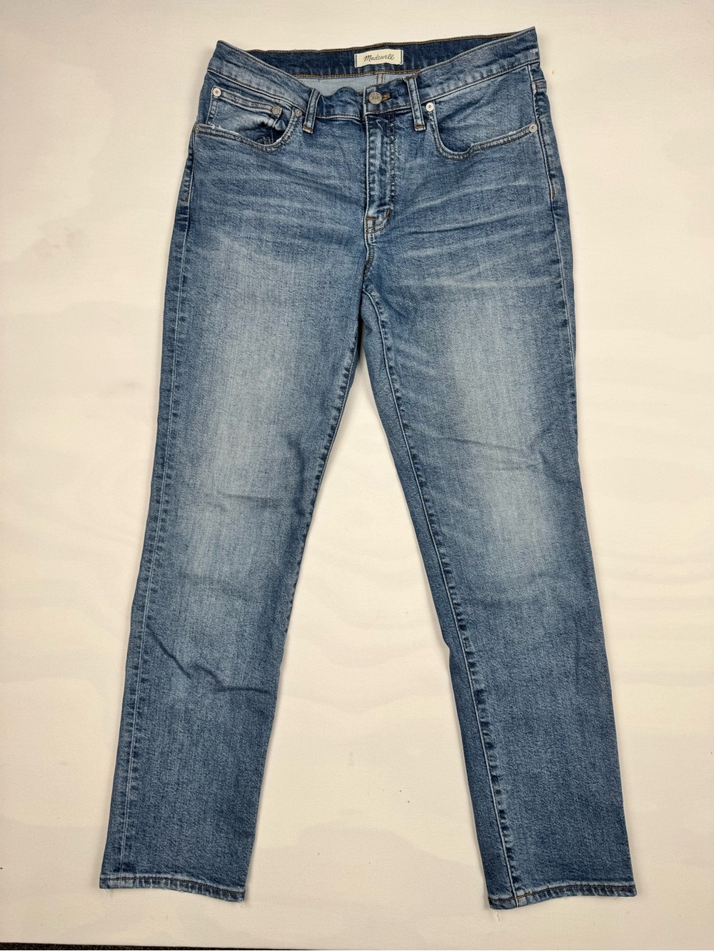 Madewell The Slim Boyjean Straight Light Light Blue Women’s 28